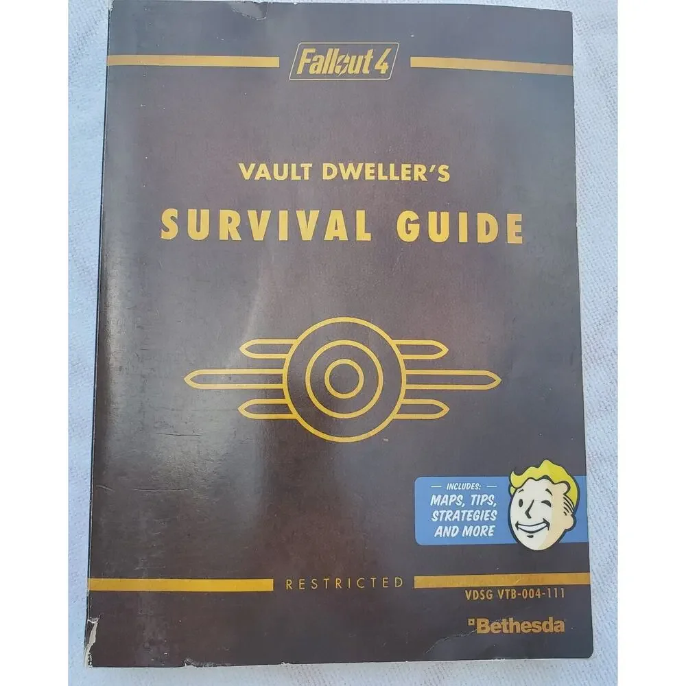 COMPLETE Fallout 4 Vault Dweller's Survival Guide Softcover